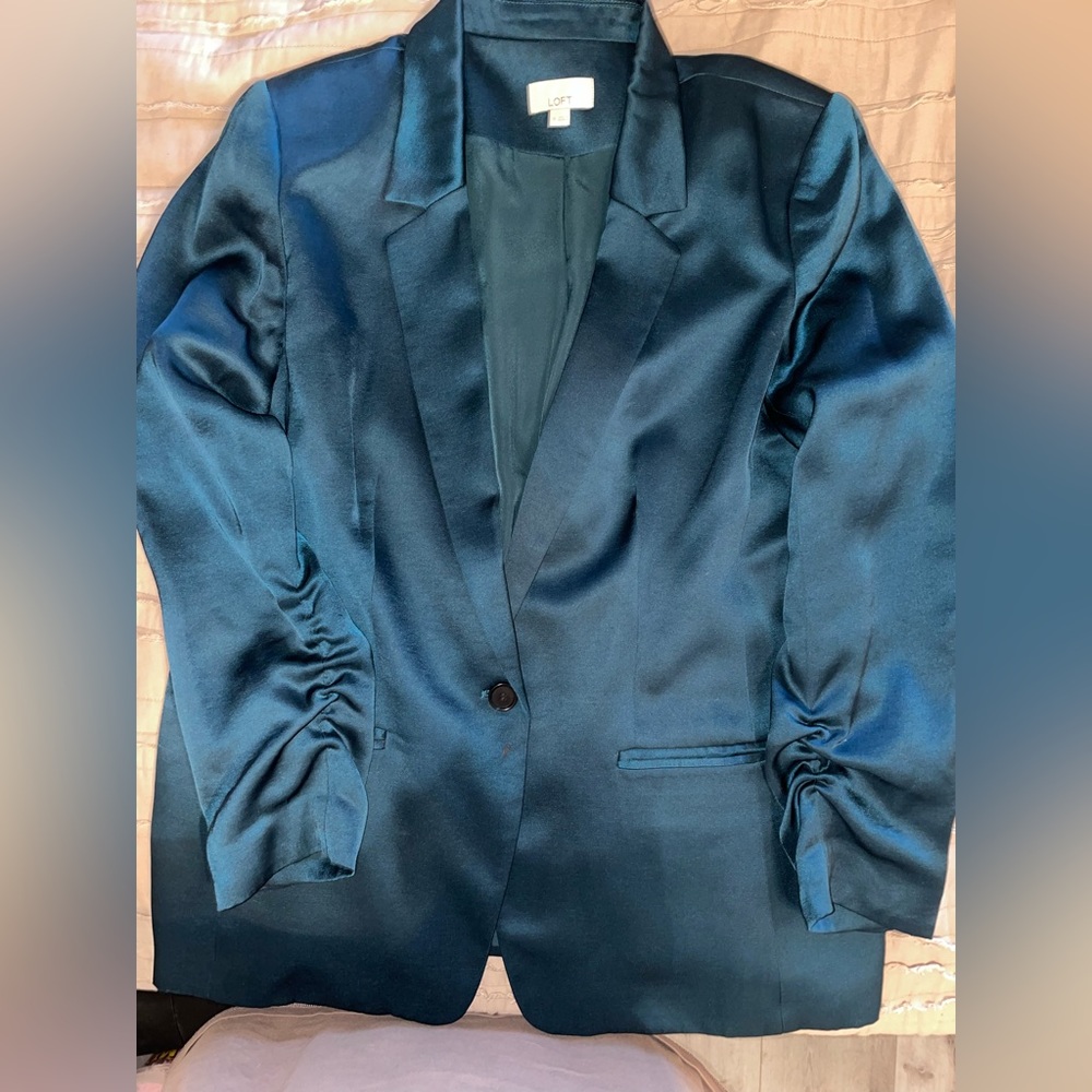 Loft Teal Satin